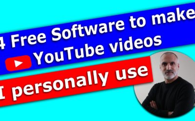 Free Software to make YouTube videos I personally use
