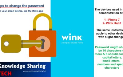 How to change and secure your Wink Hub password step by step