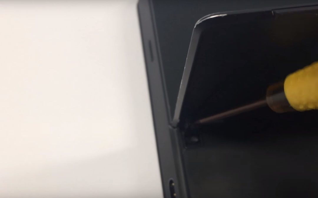How to straighten a bent Microsoft Surface Pro 2 Kickstand