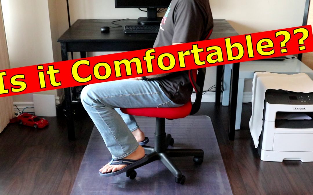 Is the Amazon Basics Low Back Computer Chair comfortable?
