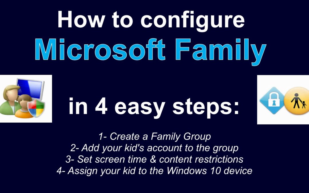 Microsoft family group safety configuration and demonstration ¦ how to protect your child online