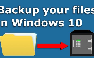Backup your files on Windows 10 with previous versions and volume shadow copy