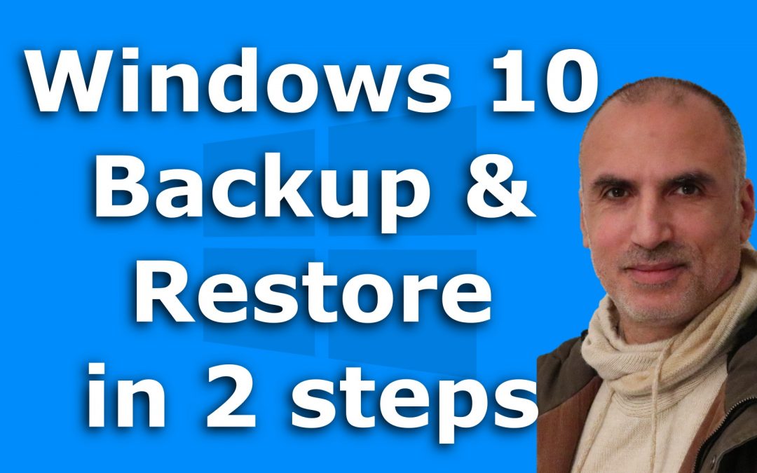 Windows 10 backup and restore step by step