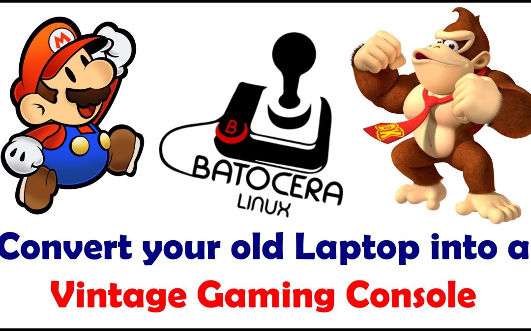 Convert an old laptop into a vintage gaming console with Batocera Linux