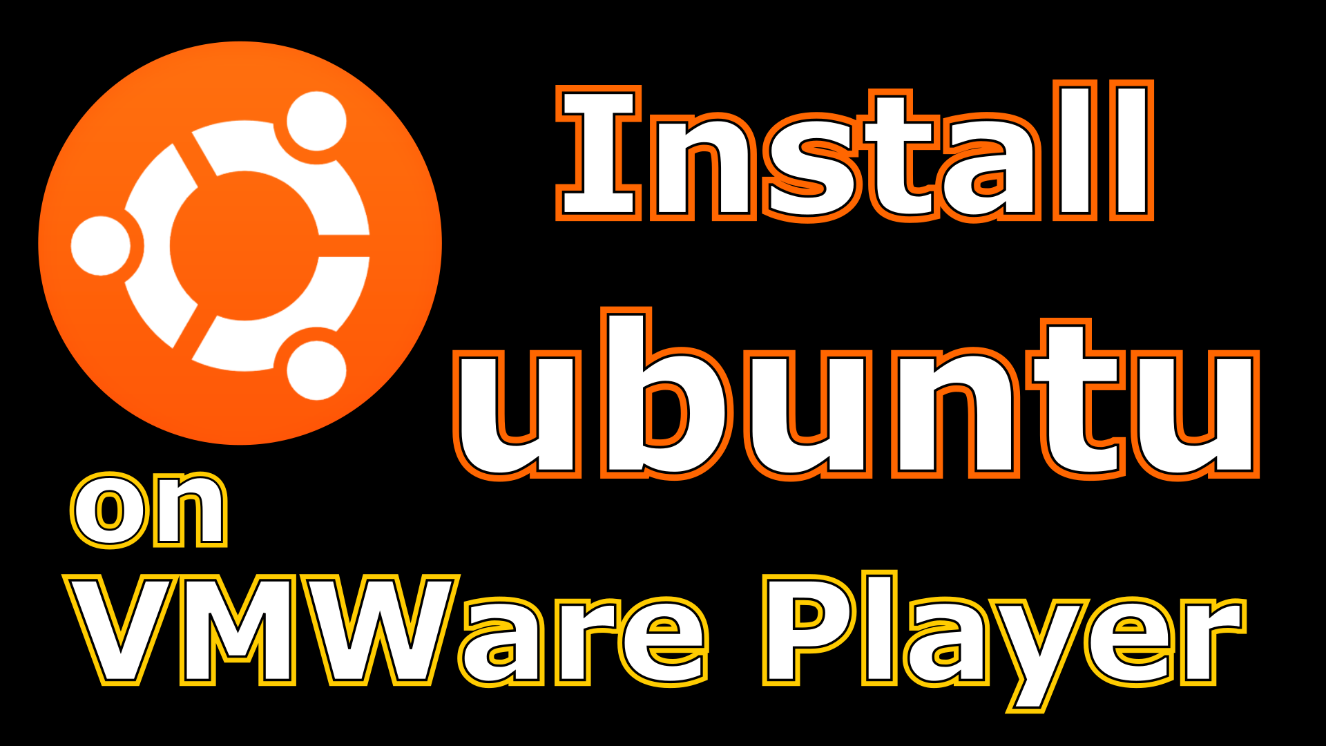How to install Linux Ubuntu on VMWare workstation player