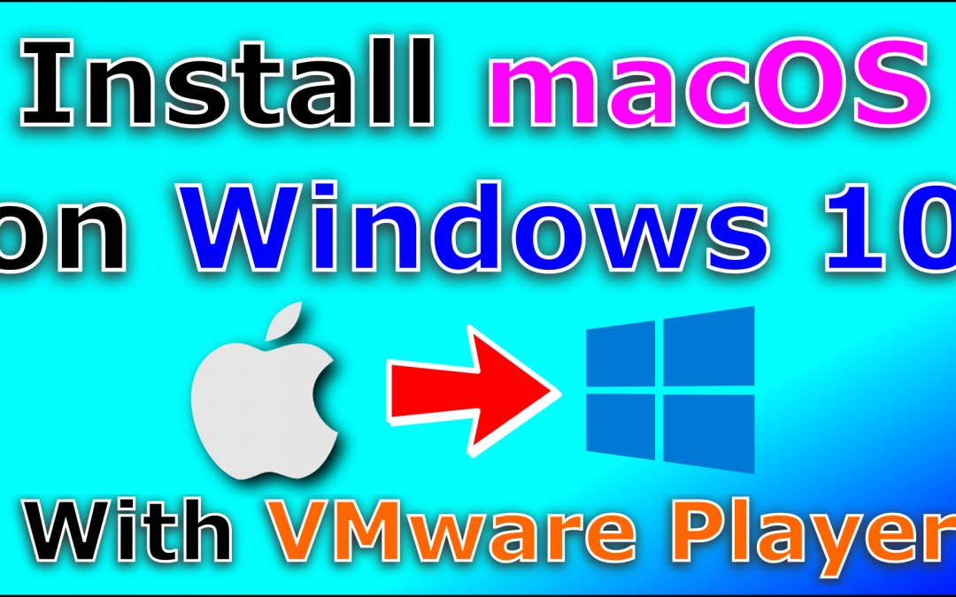 How to install macOS on Windows 10 with VMware Workstation Player. Catalina official image