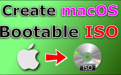How to create macOS bootable ISO. Convert dmg to iso step by step