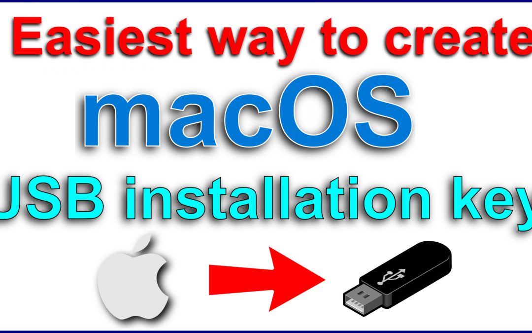 How to create macOS bootable USB installation media step by step