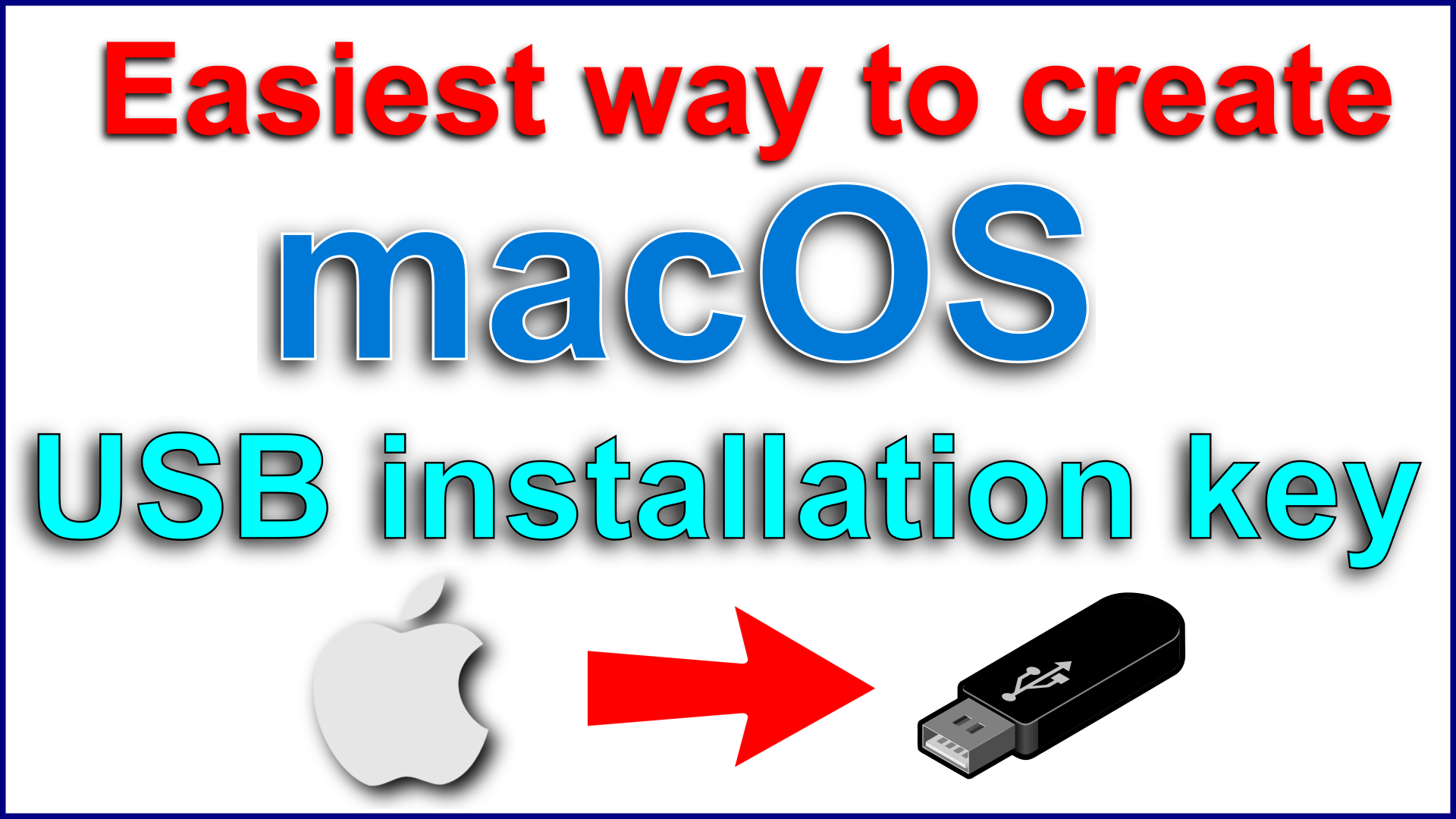 How to create macOS bootable USB installation media step by step