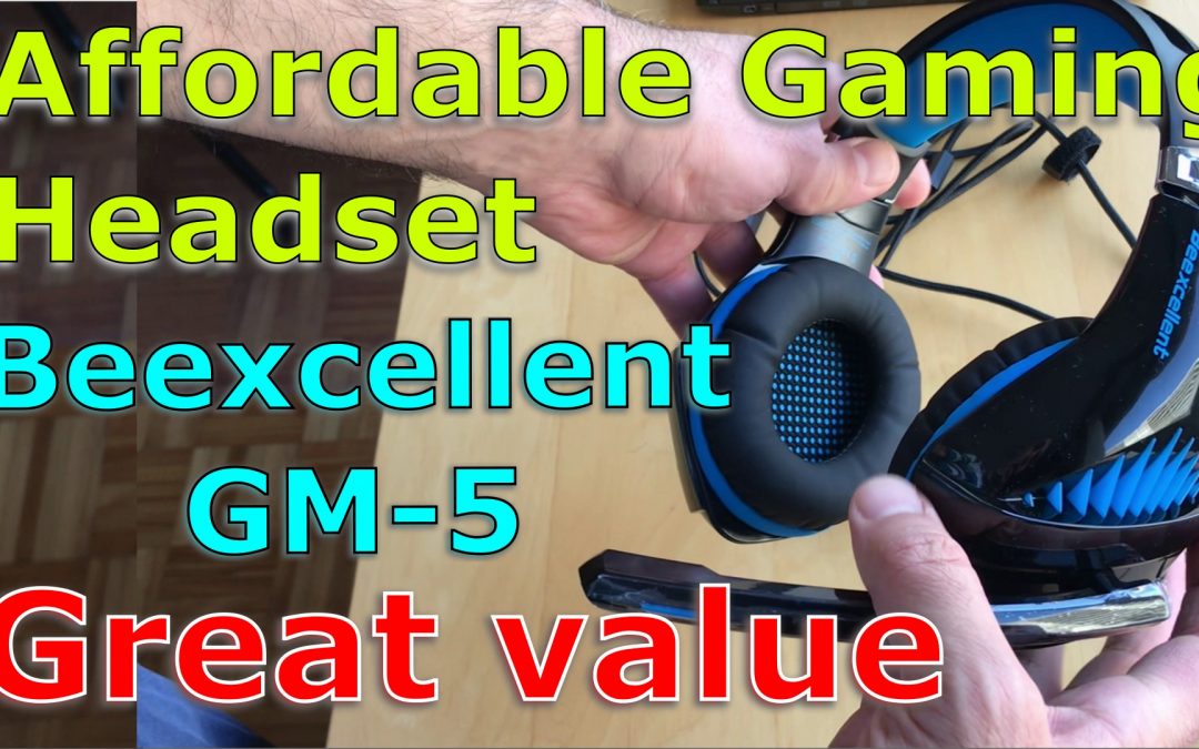 Best affordable gaming headset on Amazon Beexcellent iKiKin GM-5