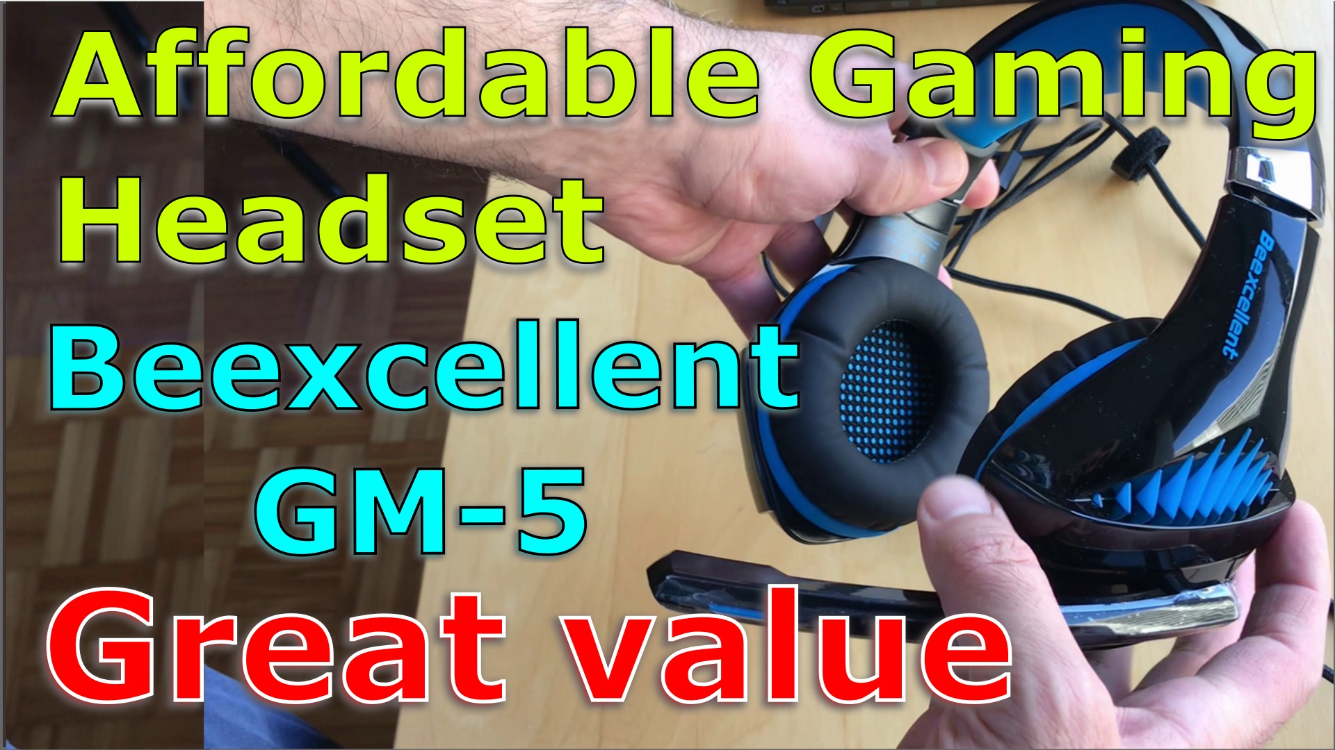 Best affordable gaming headset on Amazon Beexcellent iKiKin GM-5