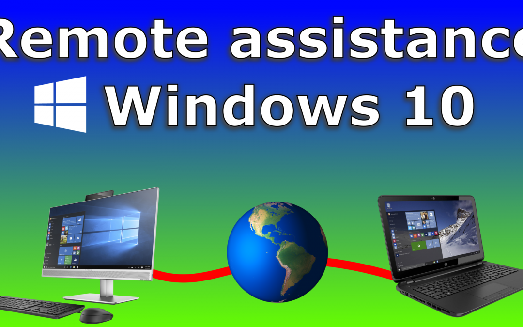 Remote control Windows 10 with Quick Assist. (Windows 10 Remote Assistance)