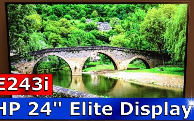 HP EliteDisplay E243i 24 inch monitor review (1FH49A8)