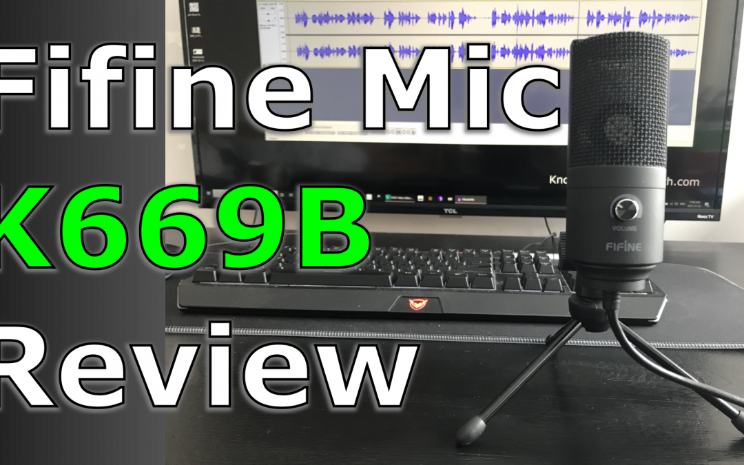 Fifine K669B CARDIOID MICROPHONE review