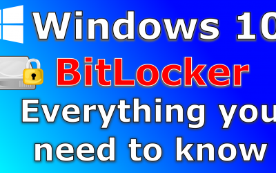 BitLocker in Windows 10 A to Z