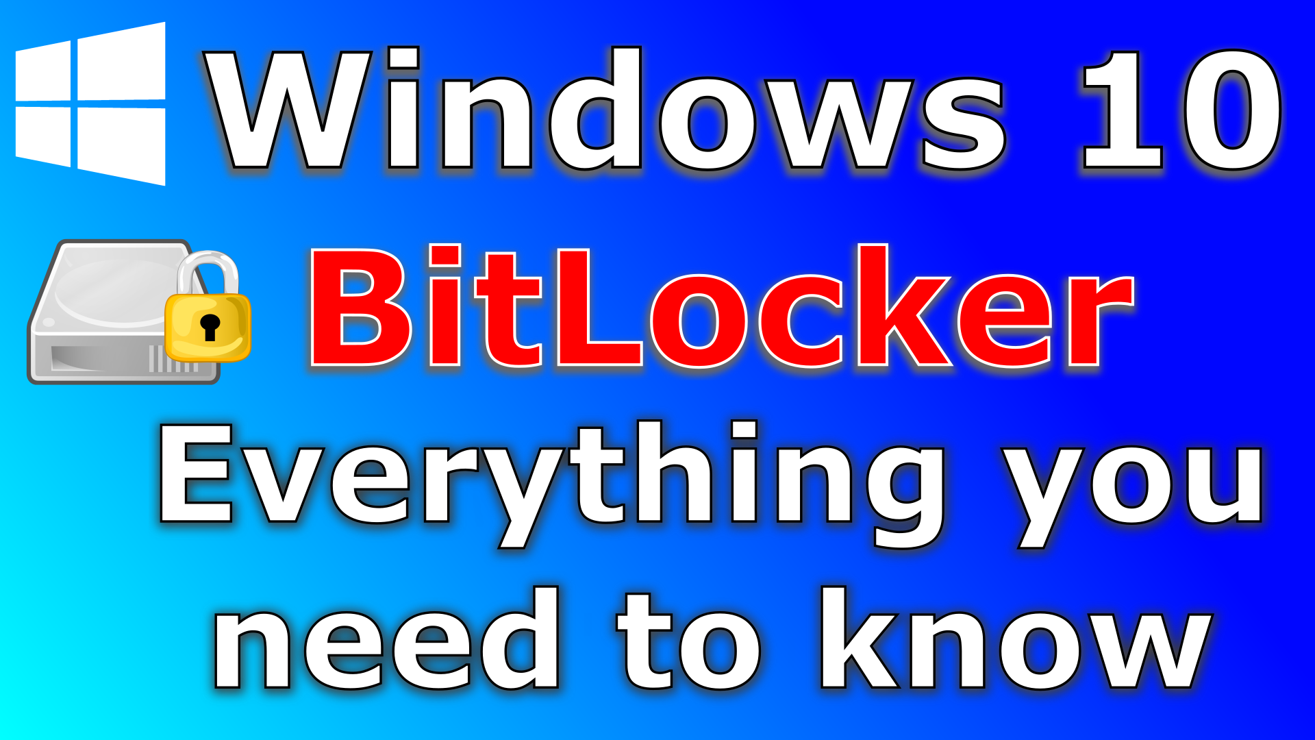 bitlocker windows 10