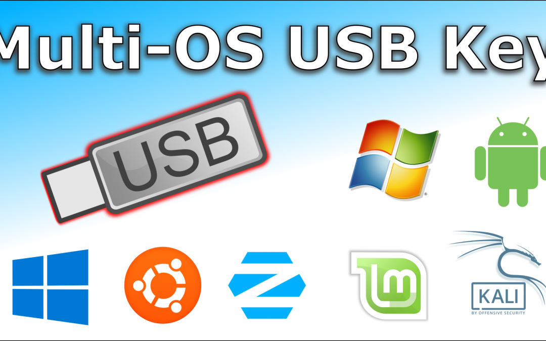 How to make Multi OS bootable USB key