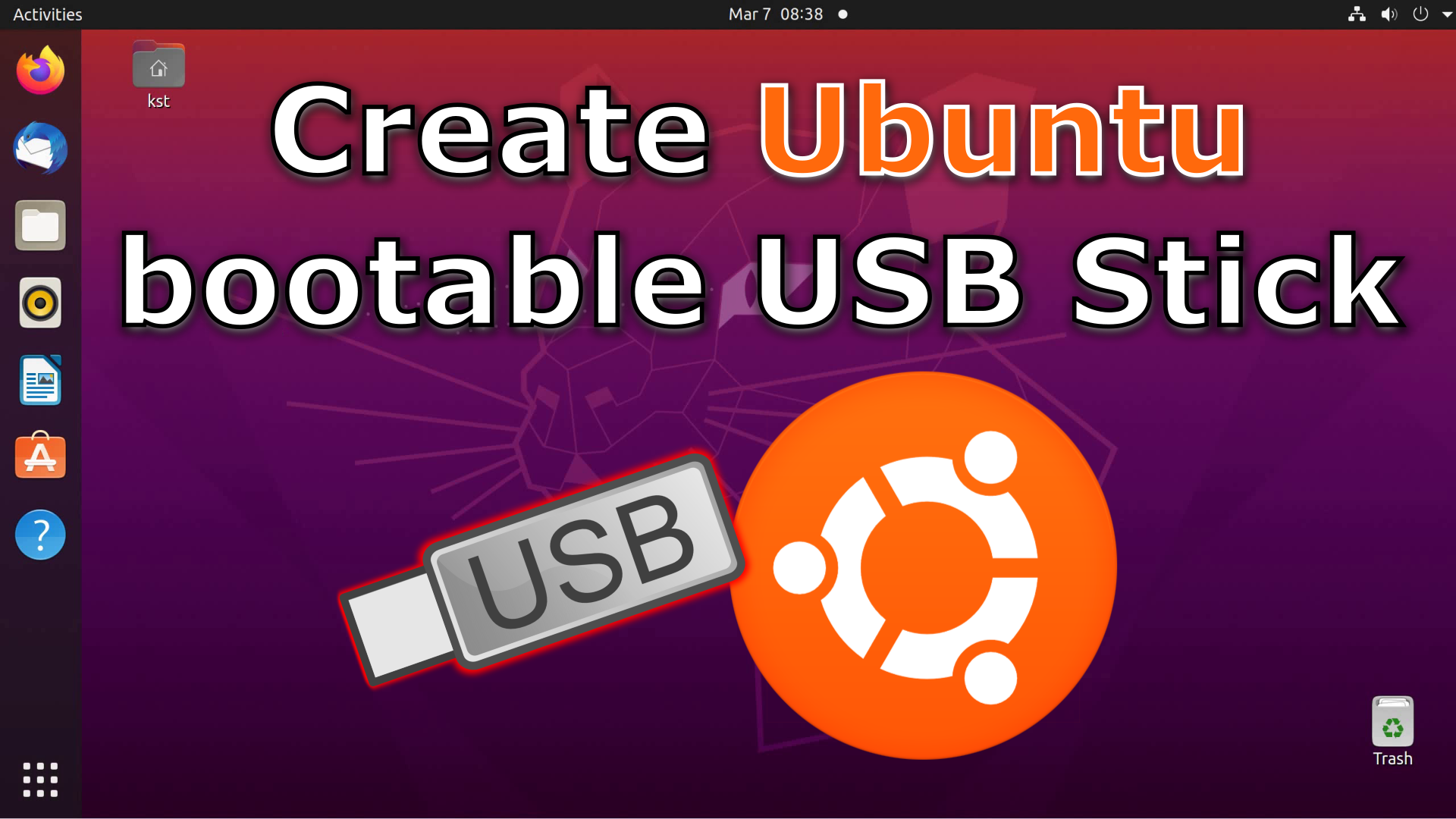 Create Ubuntu USB