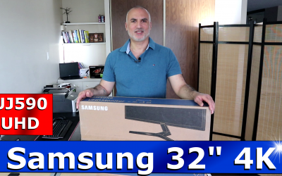 Samsung UJ590 32 inch 4k UHD monitor Setup & Review