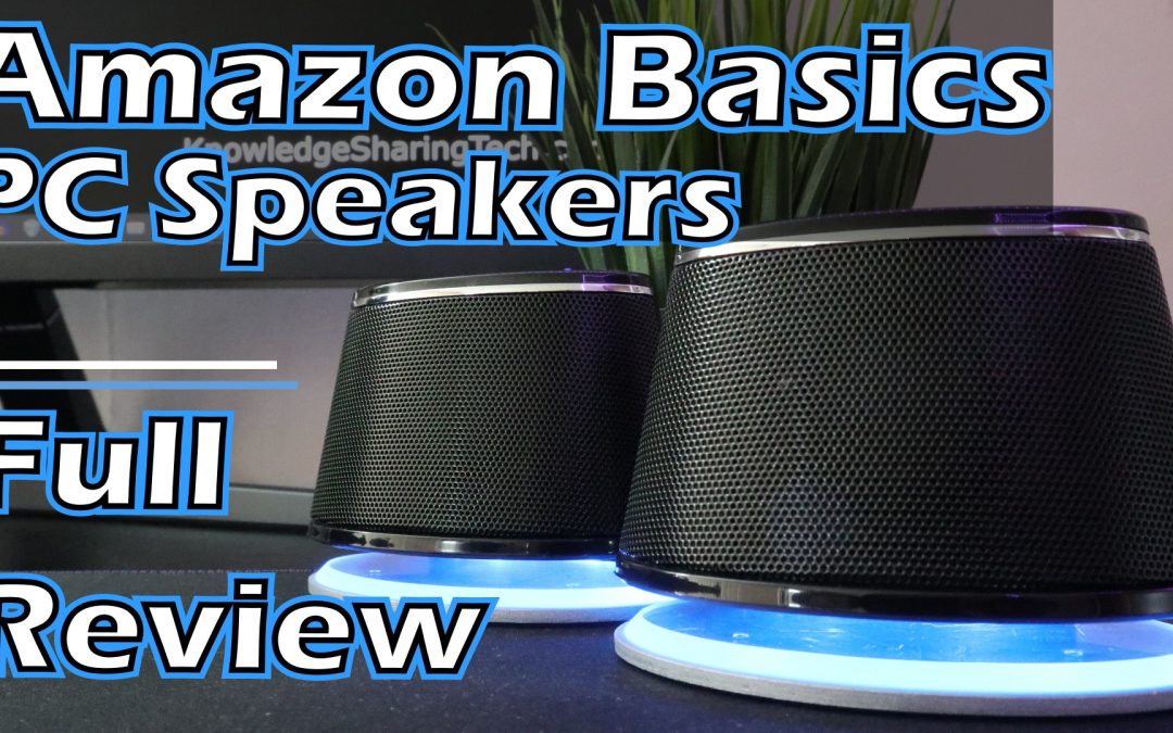 AmazonBasics PC speakers review after 5 years