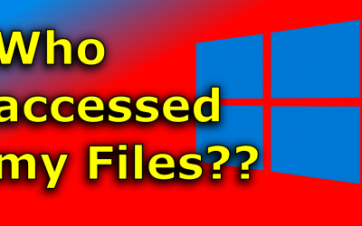 How to audit File & Folder Access in Windows 11 & Windows 10