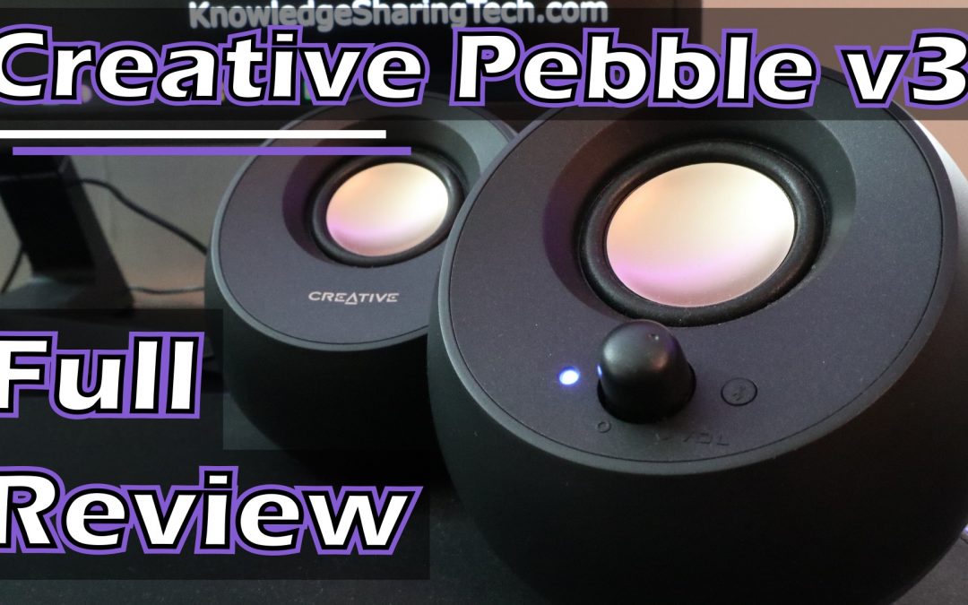 Creative Pebble v3 PC Speakers Review & Sound Test