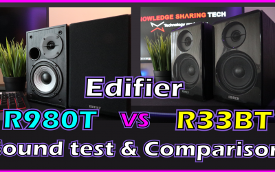 EDIFIER R980T vs Edifier R33BT