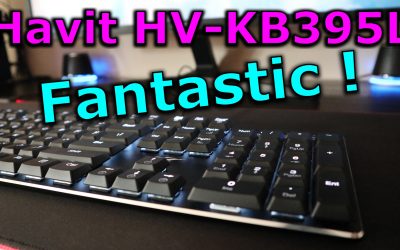 Value oriented mechanical RGB gaming keyboard HAVIT HV KB395L