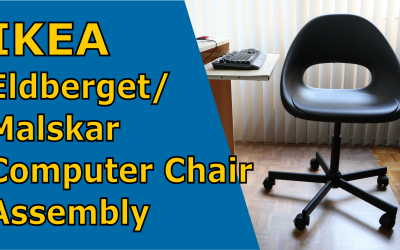 assembling IKEA Computer chair Eldberget/Malskar & Loberget/Malskar