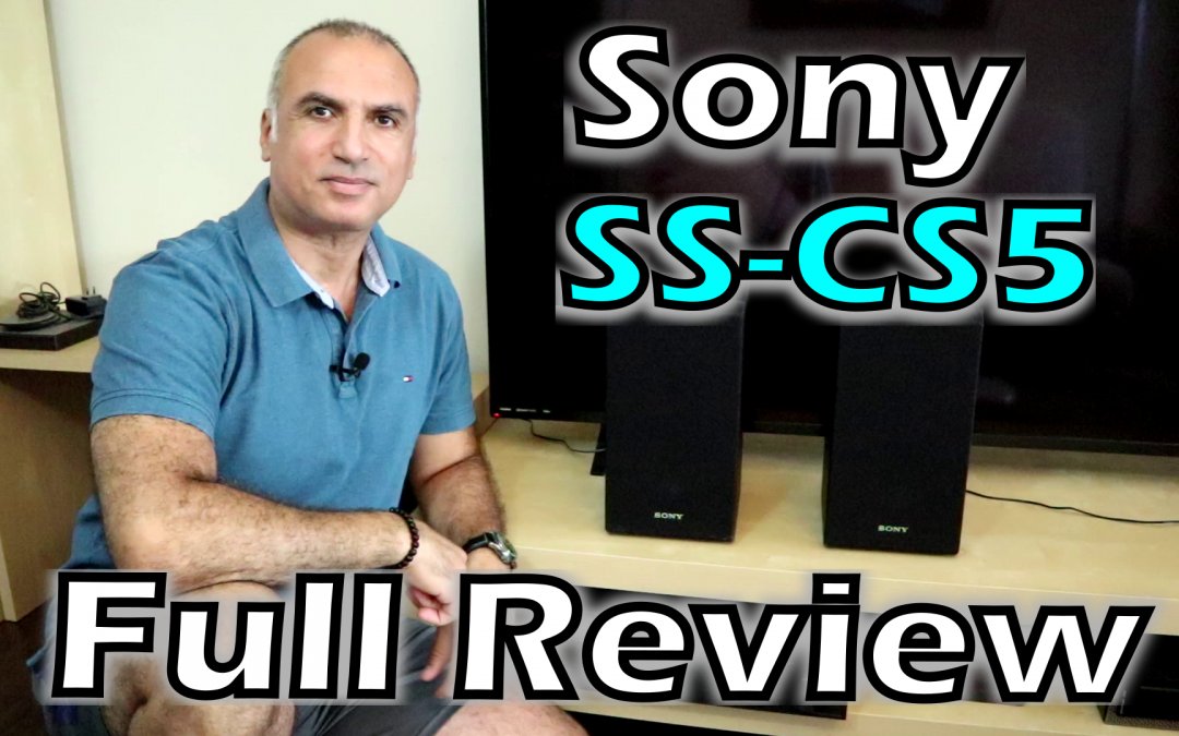 Testing the Sony SS-CS5 3 way passive speakers