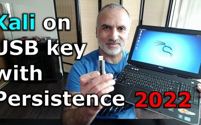 Install Kali on USB key with persistence