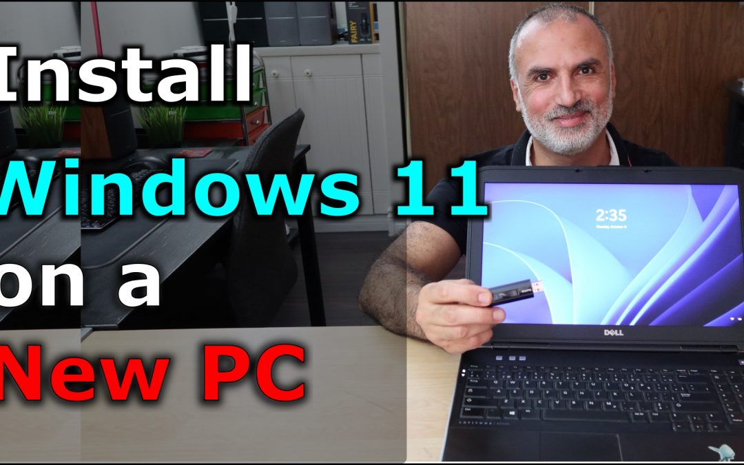 How to install Windows 11 on a new PC