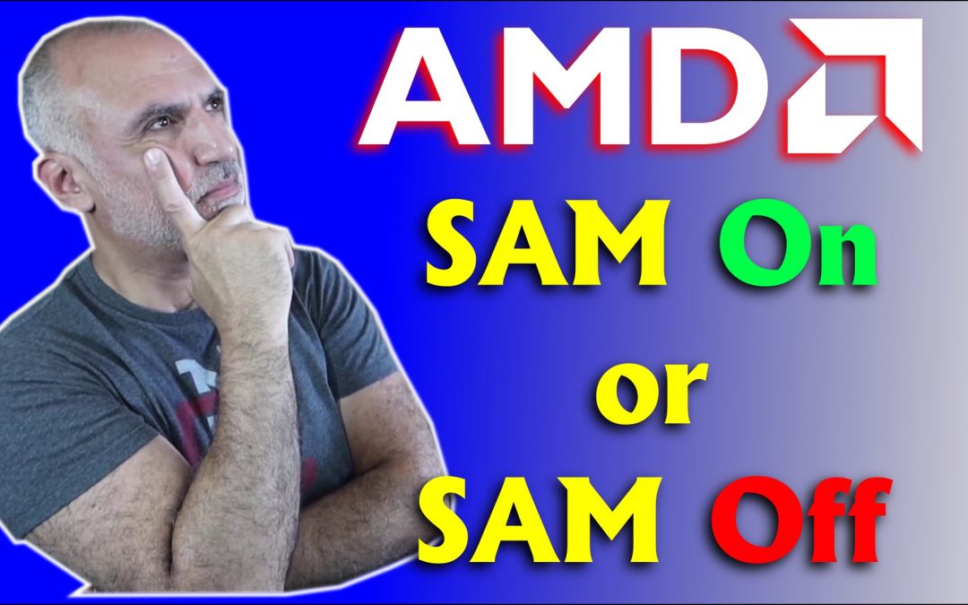 AMD Smart Access Memory on vs off