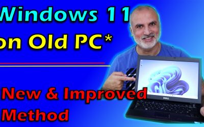 Easy Windows 11 installation on Old HW with Rufus