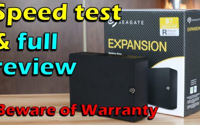 Seagate Expansion external HDD review & important warranty information