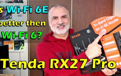 What is the advantage of Wi-Fi 6E over Wi-Fi 6? Tenda RX27 Pro review