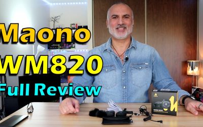 Maono WM820-A1 wireless Lavalier Microphone full review