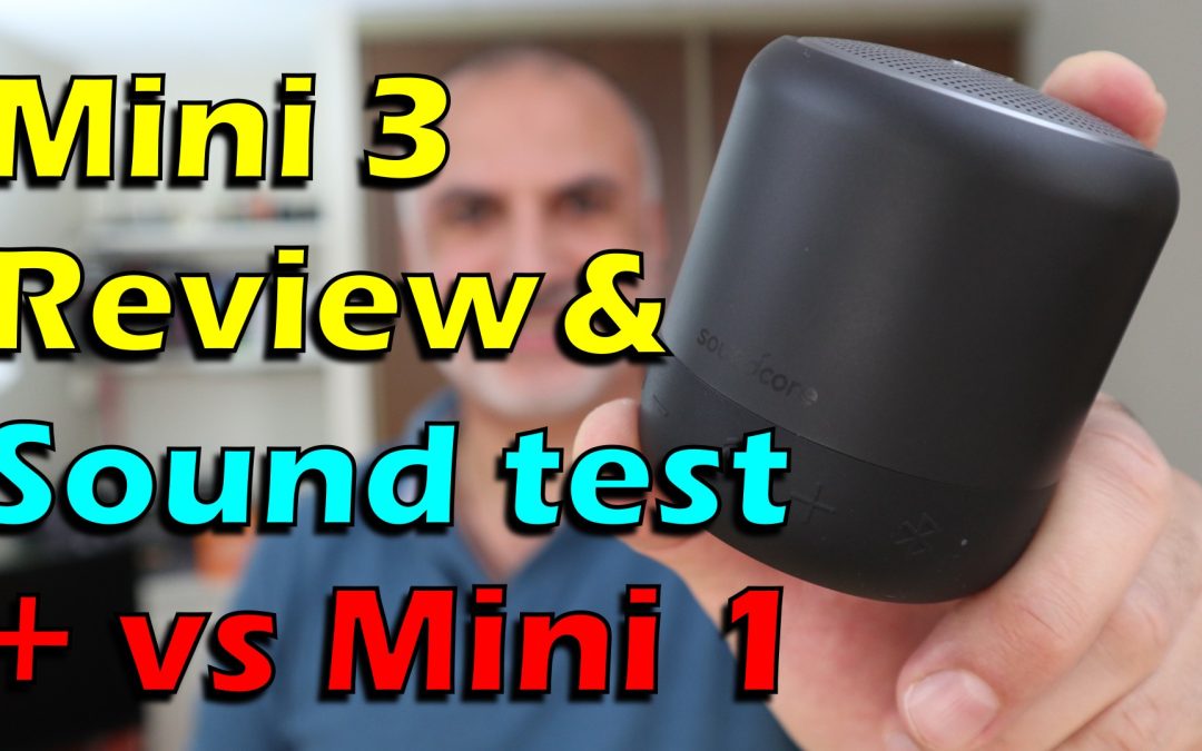 Soundcore Mini 3 Sound Test, Range Test and compare to Mini 1