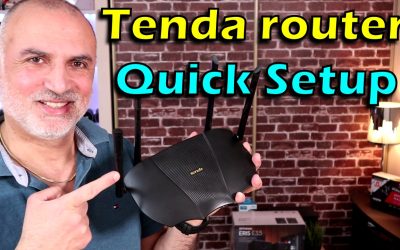 Tenda router quick setup with the Samrtphone Tenda WIFI App