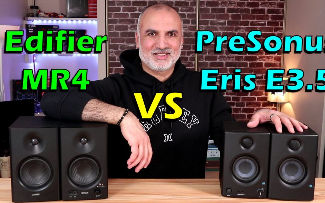 Edifier MR4 vs PreSonus Eris E3.5
