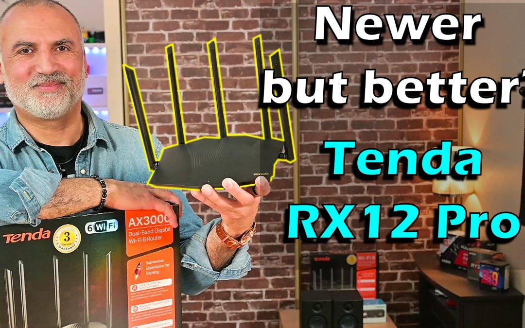 Tenda RX12 Pro AX3000 WIFI 6 router Review