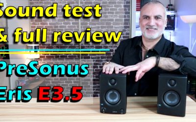 PreSonus Eris E3.5 Studio Monitors full review