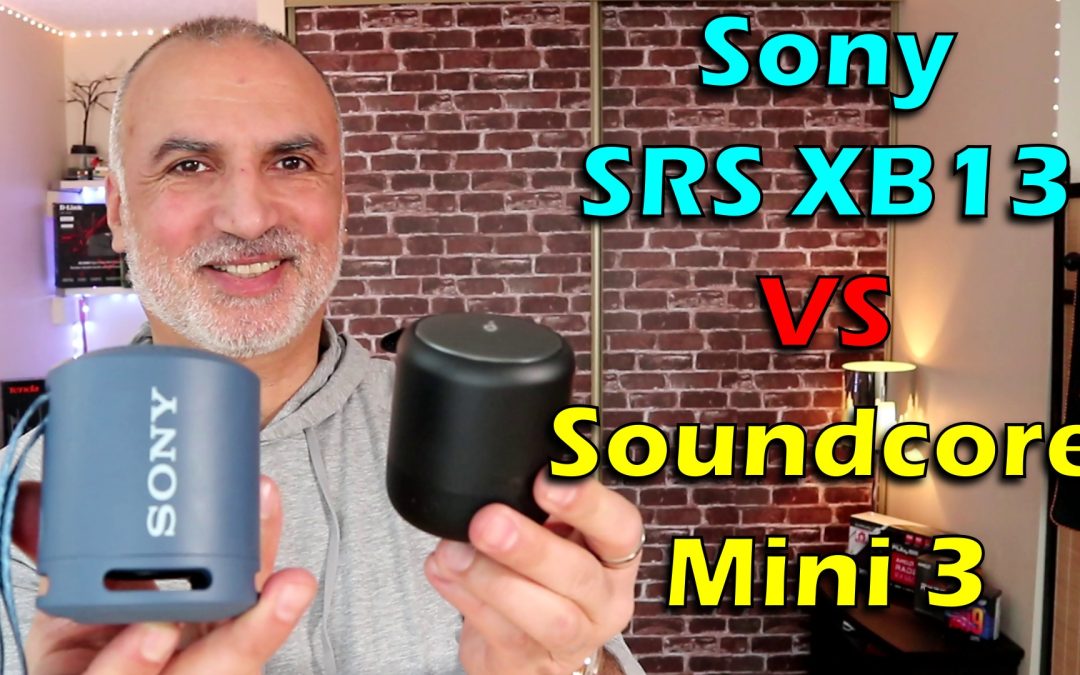 Sony SRS-XB13 vs Soundcore Mini 3 Bluetooth speakers