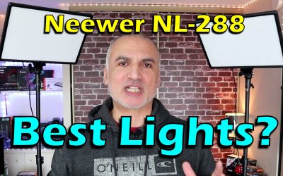 Neewer 18 inch NL288ARC LED Lights Review