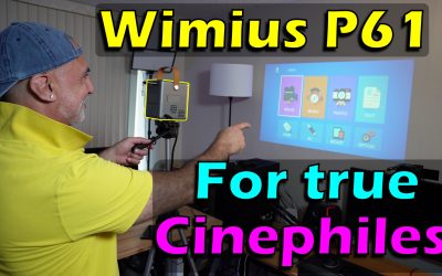 Wimius FHD P61 projector full review. Big screen TV alternative