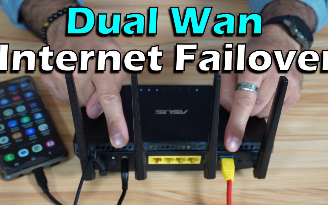 Avoid internet access interruption by setting up Internet Failover (Dual Wan) on Asus Router