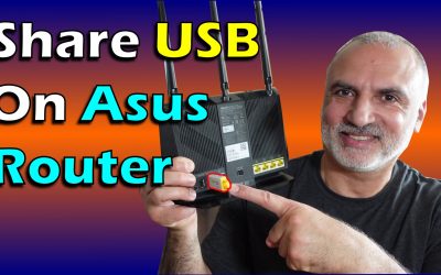 How to share USB on WIFI router as network share and as a media server – Asus
