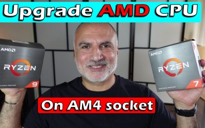 How to upgrade AMD CPU on AM4 MOBO
