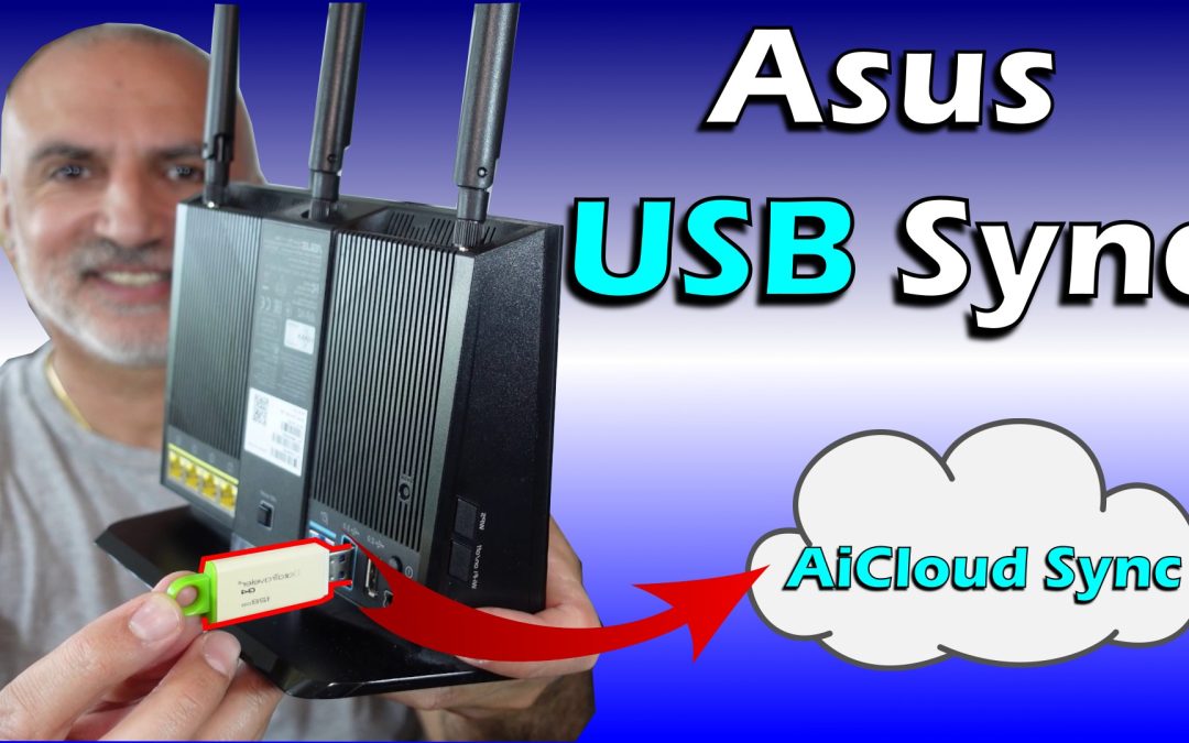 Auto backup your data to USB drive on router with Asus AiCloud Sync