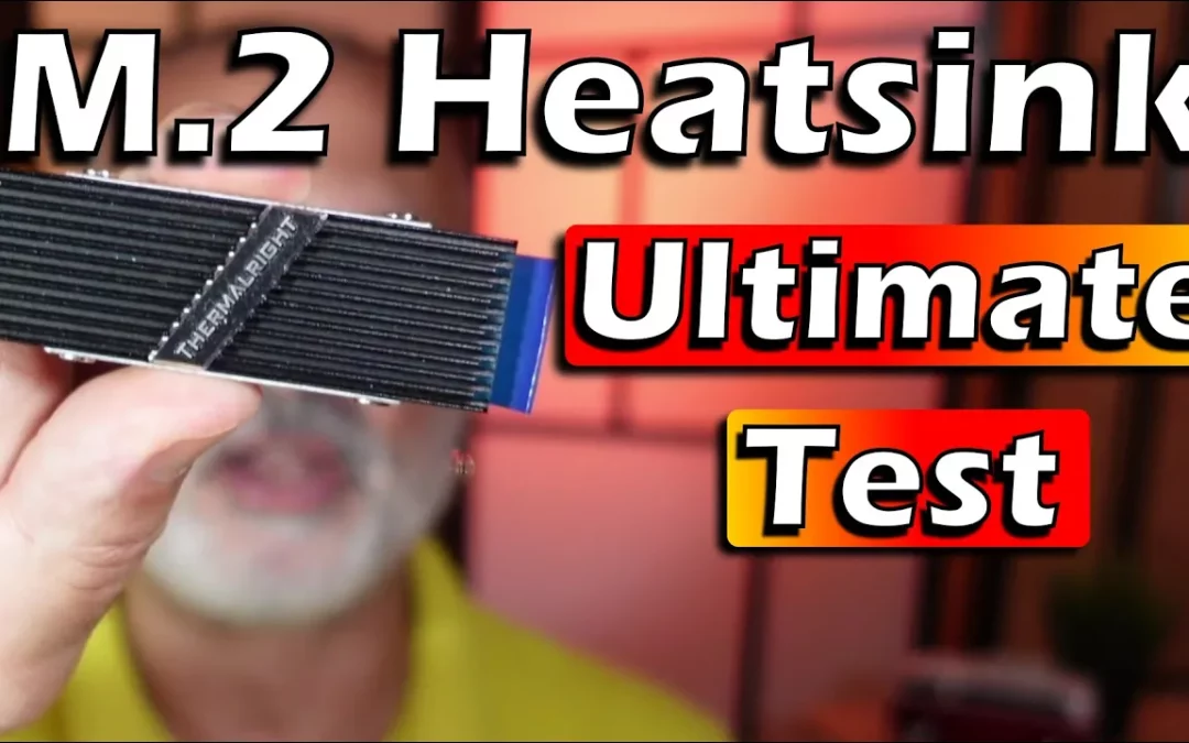 M.2 NVMe drive without Heatsink vs M.2 NVMe drive with Heatsink – Performance and temperature tests